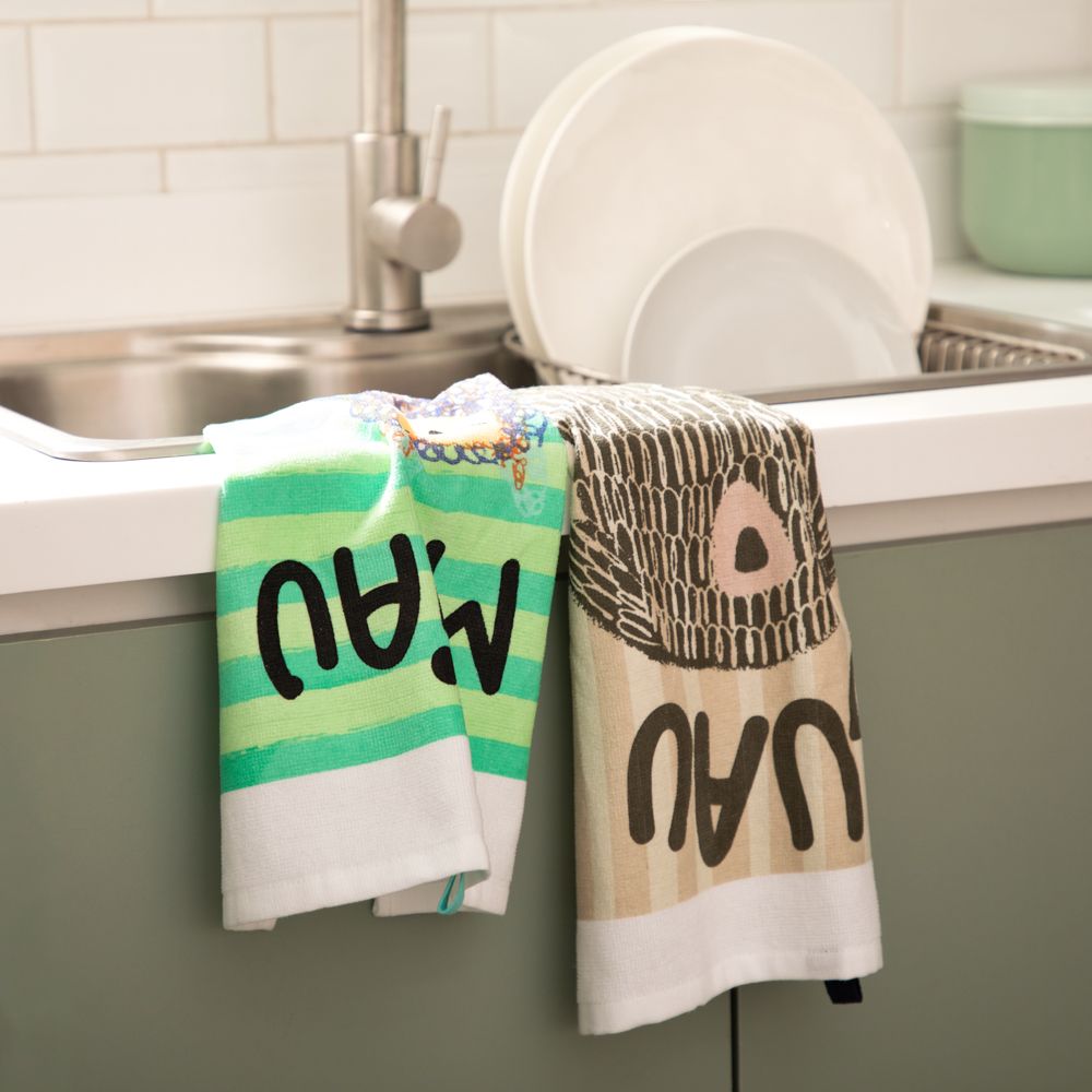 Paño de cocina velour 38x63.5 cm