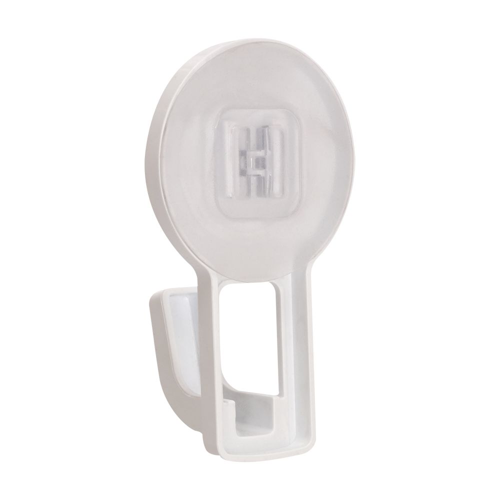 Percha de baño con succión 11.5x3.9x6.7 cm