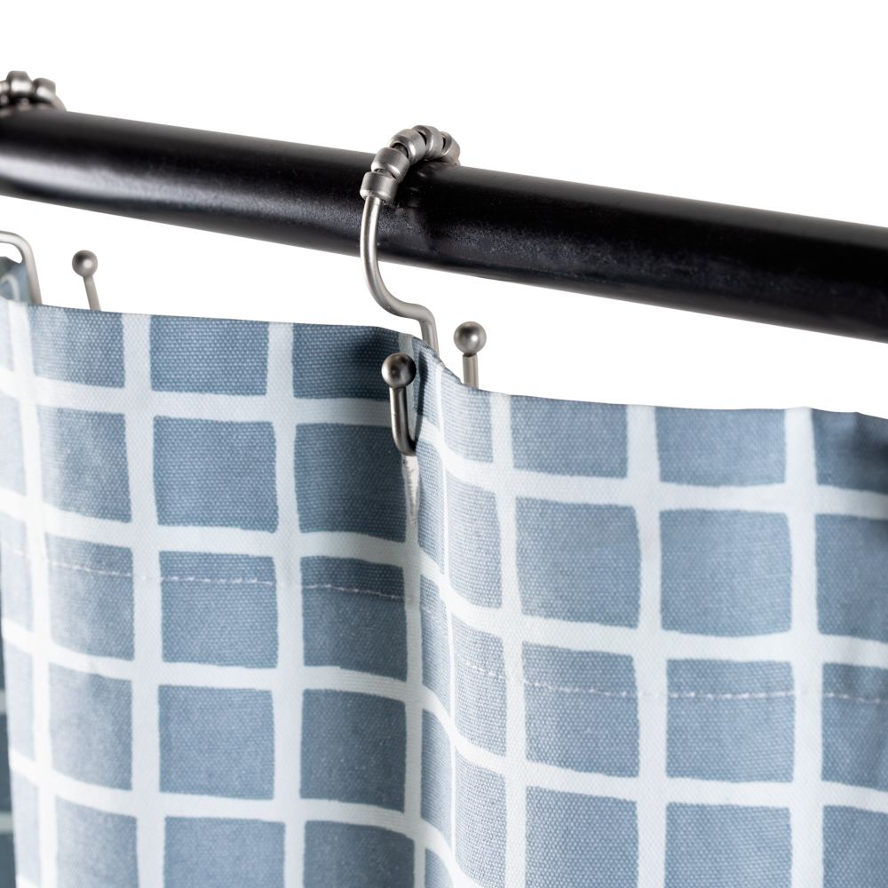 Cortina de Baño algodón Estampado 180x190 cm