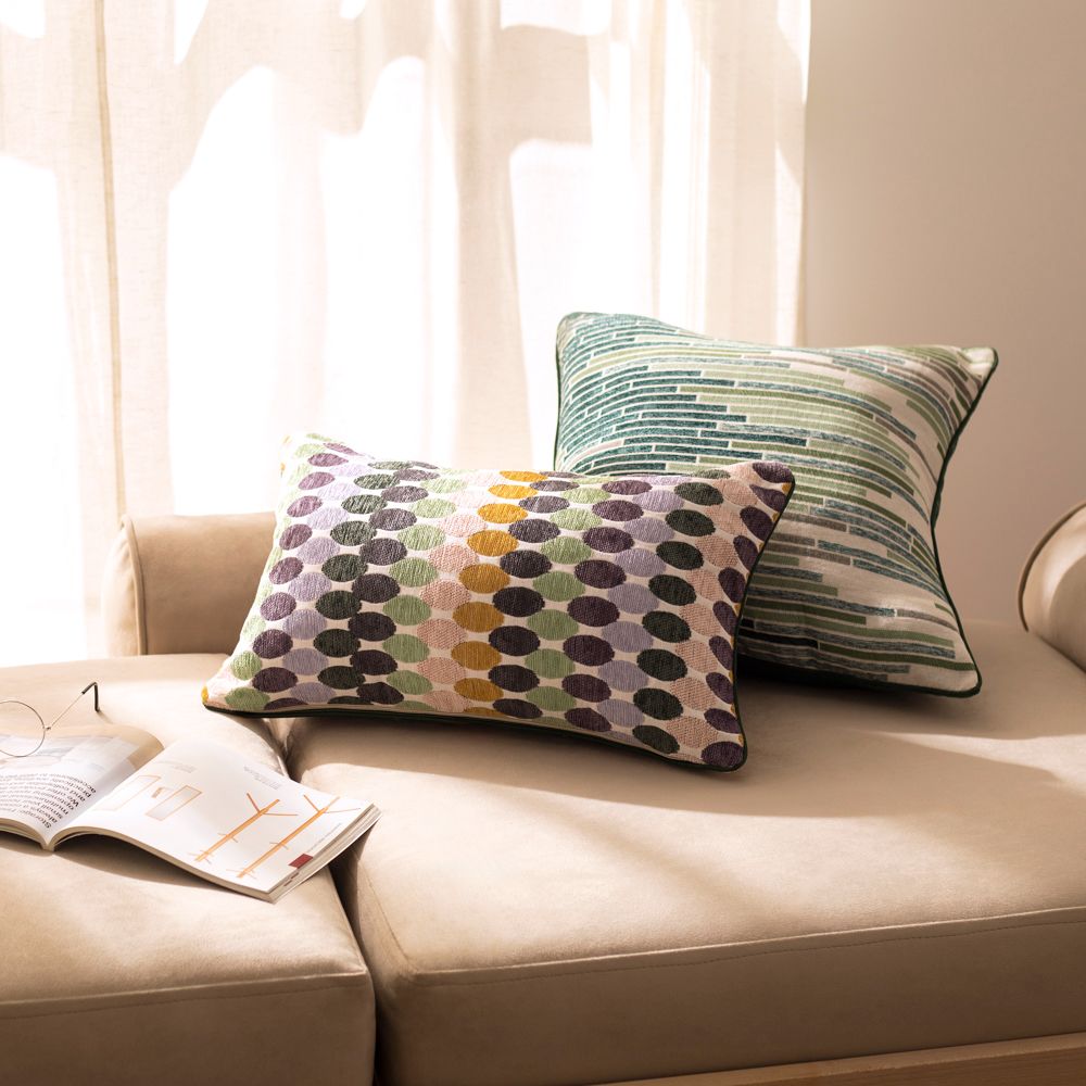 Cojín con diseño de tejido jacquard 30x50 cm