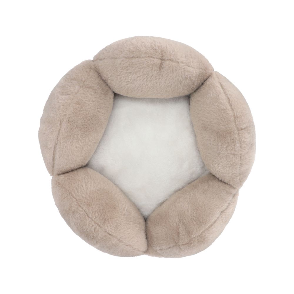 Cama redonda con forma de flor para gato 41 x 23 cm