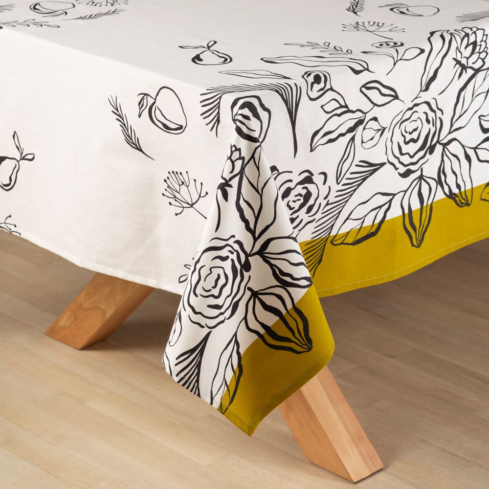 Mantel estampado 150x150 cm