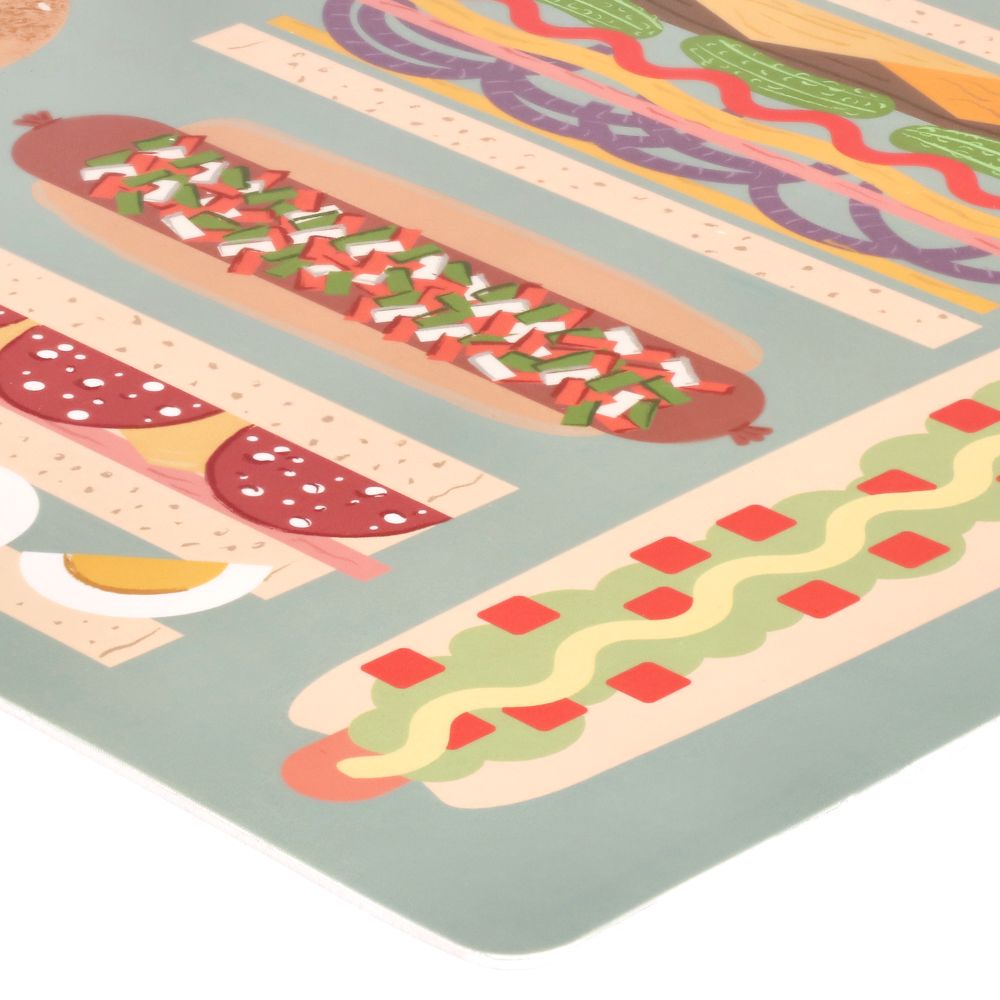 Set 6 individuales con diseño 43x28 cm