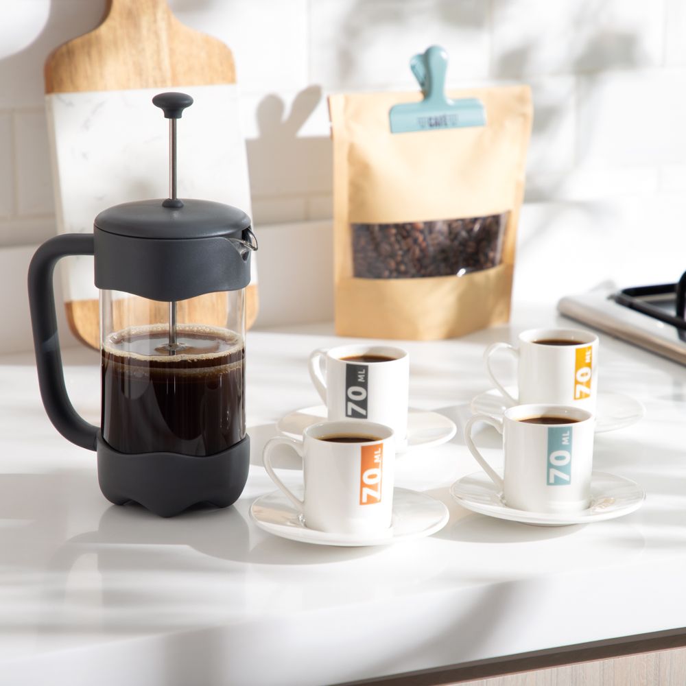 Cafetera francesa de vidrio 600 ml