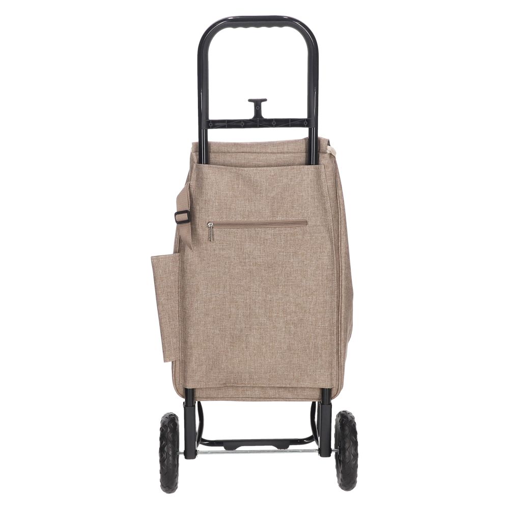 Carro de compras plegable con bolsillo 36 L