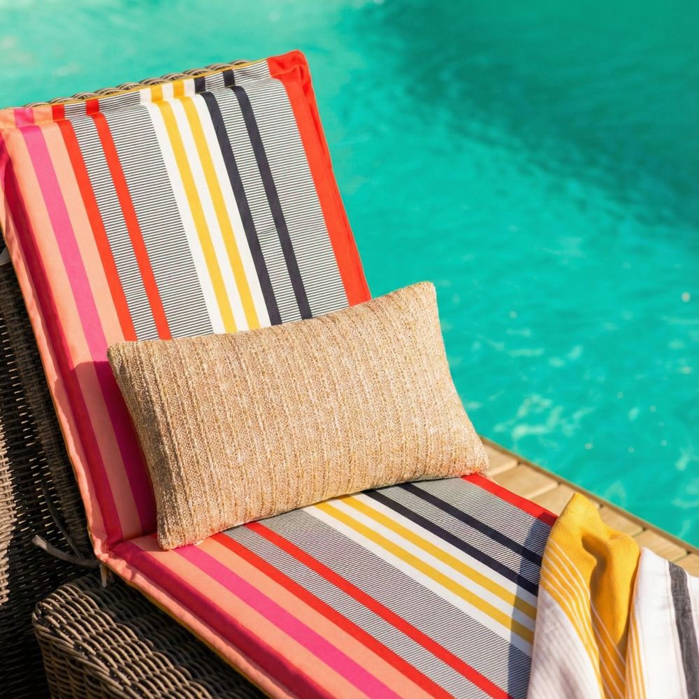 Cojin tumbona estampada 120x150 cm