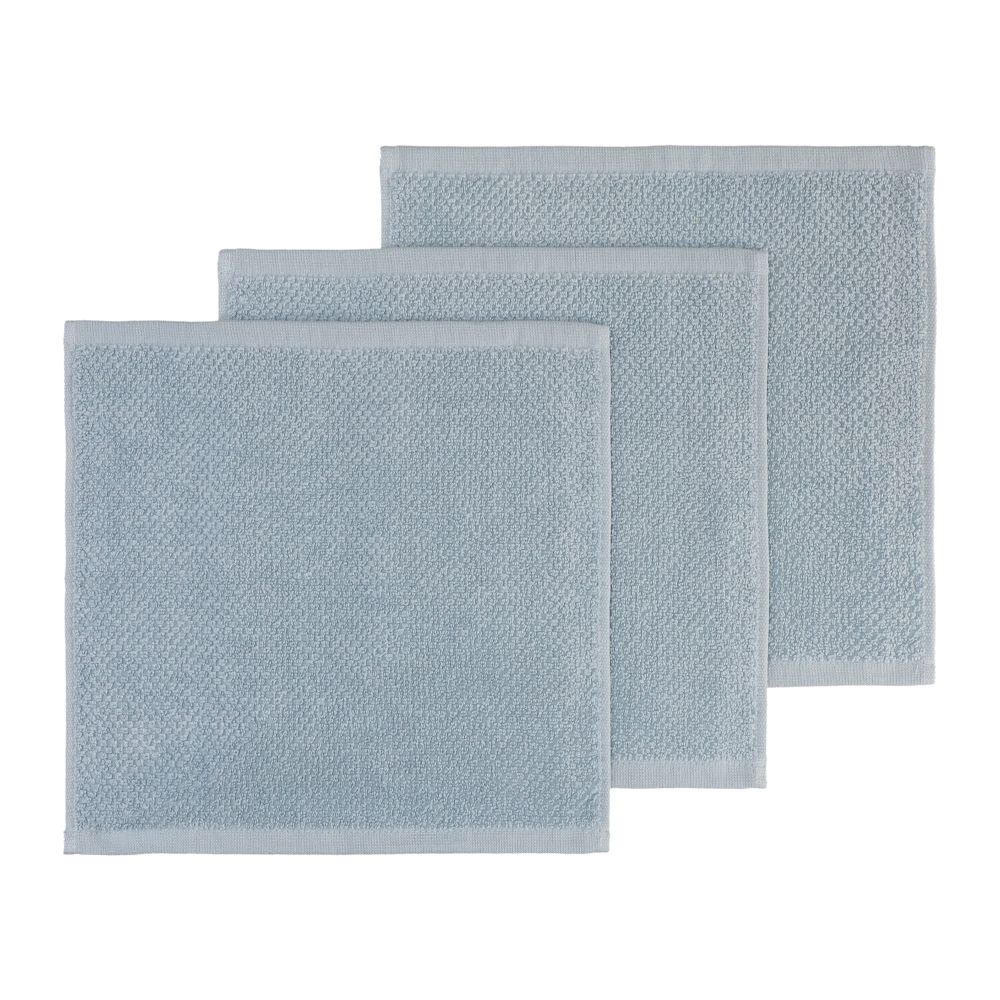 Set 3 toallas de cara 30x30 cm