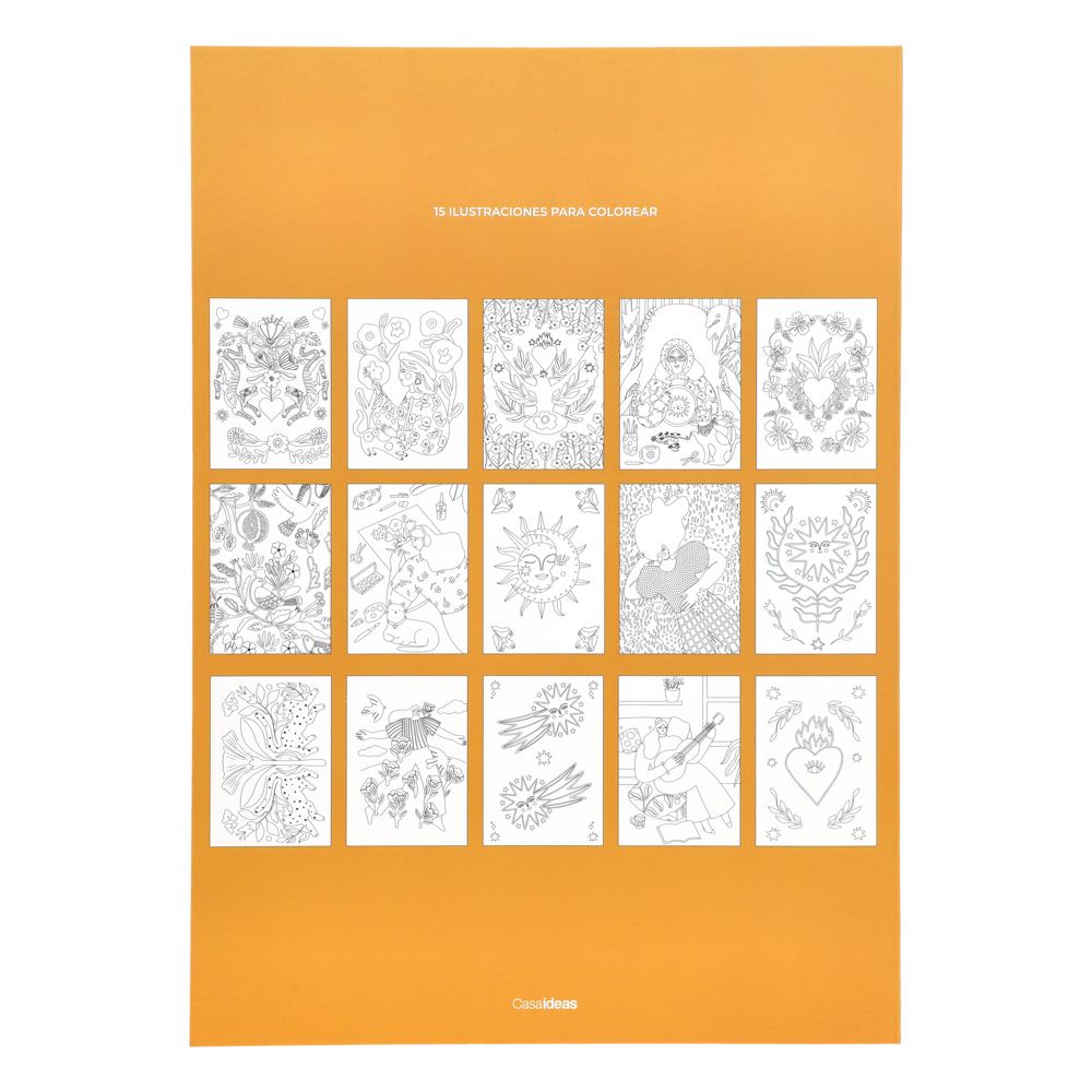 Libro para colorear 15 hojas A4