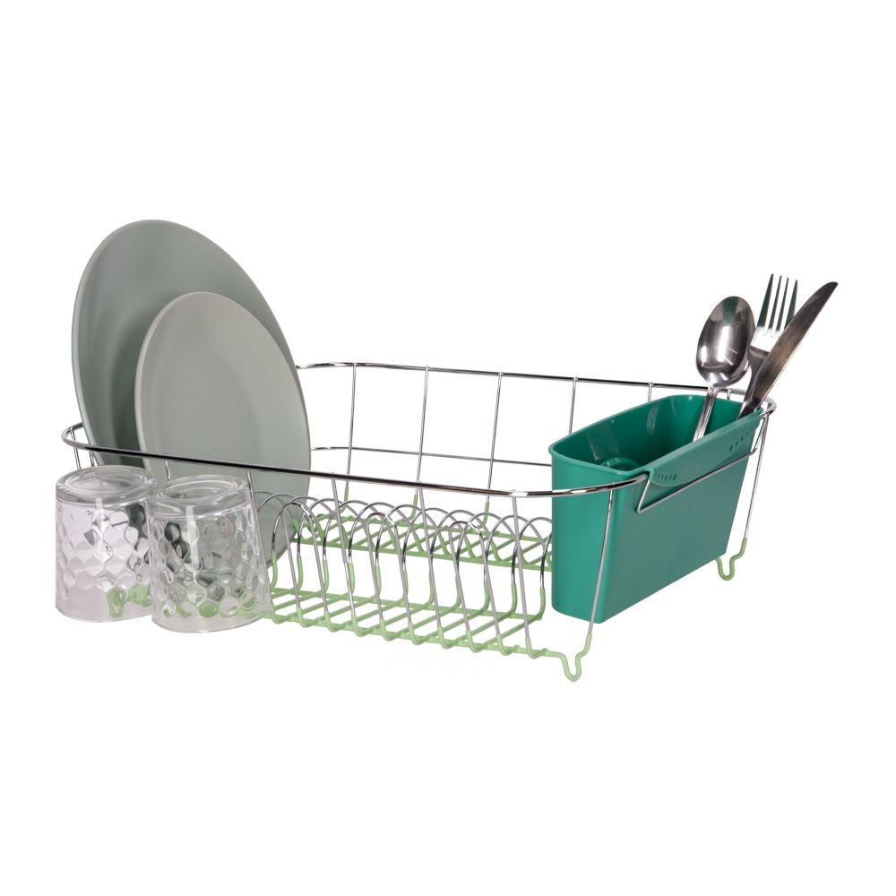 Escurridor con porta cubiertos 44.5x15x36 cm