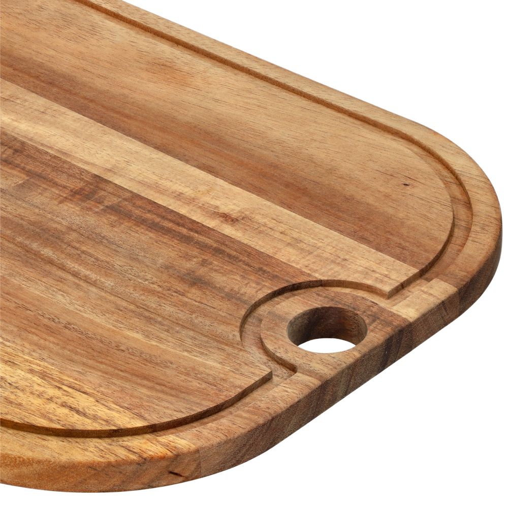 Tabla para cortar de madera de acacia