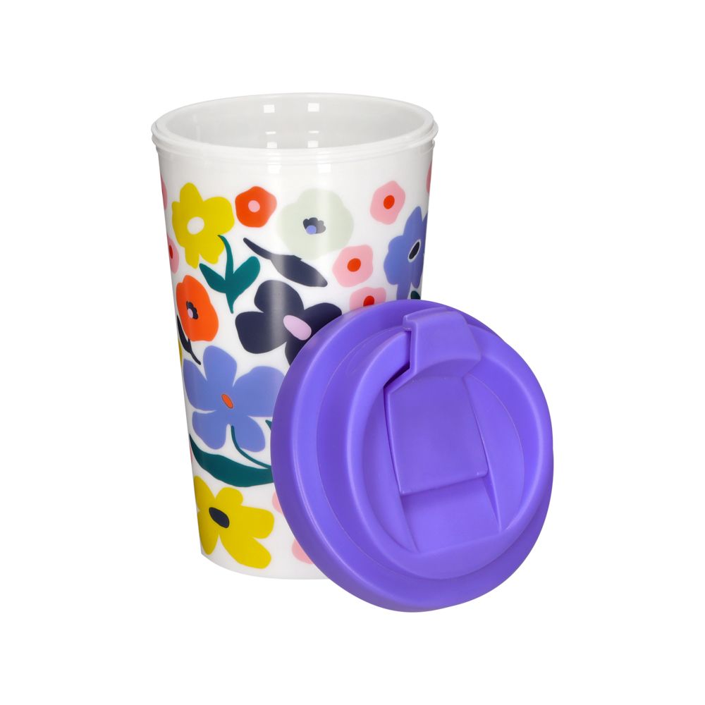 Vaso térmico plástico con diseño 400 ml