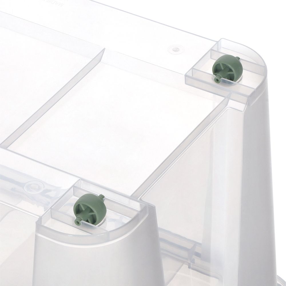 Caja organizadora con tapa 52 l 56.9x39x33.5 cm