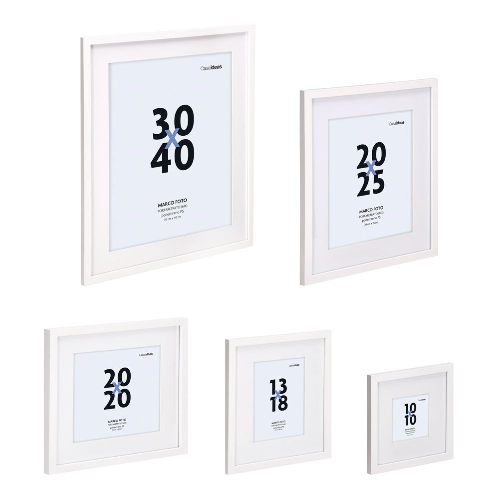 Set de 5 marcos de fotos