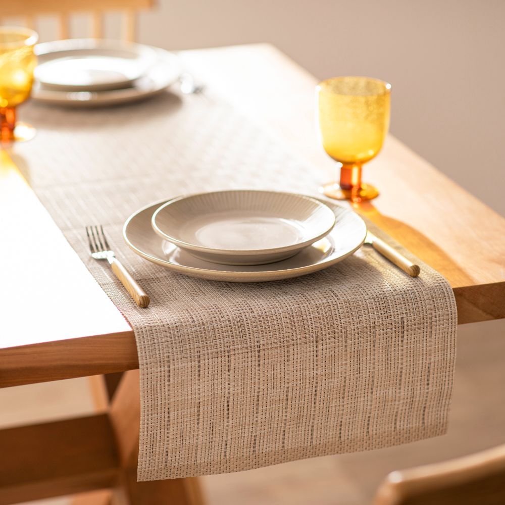Camino de mesa PVC tejido 35x130 cm