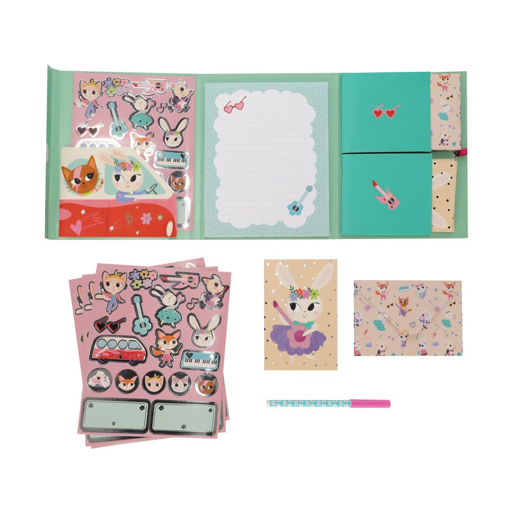 Set de cartas y sticker