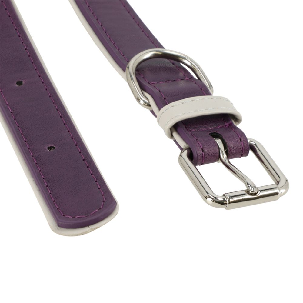 Collar Eco Cuero Ajustable para mascota S