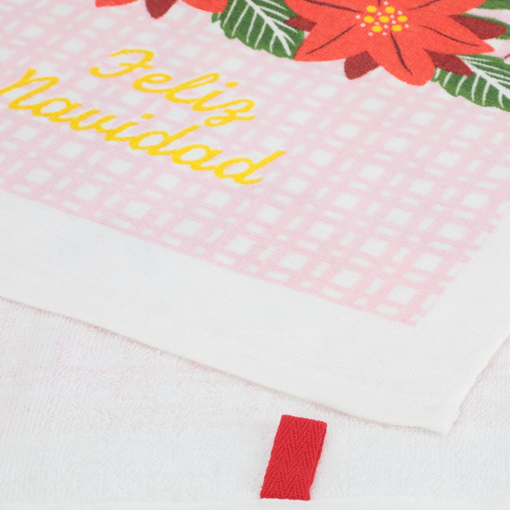 Paño cocina algodón navidad 38x63.5 cm