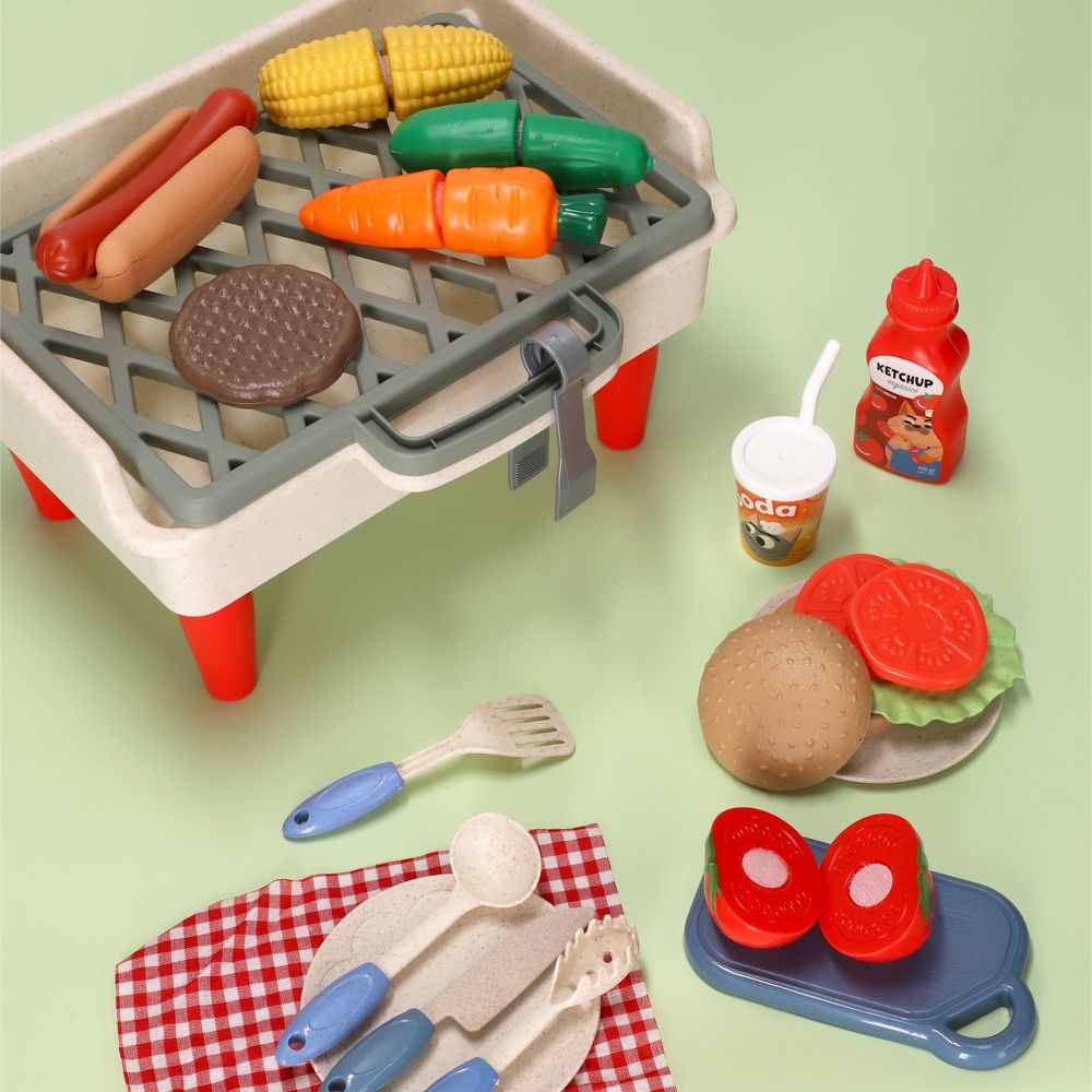 Set de parrilla de juguete
