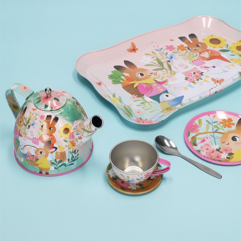 Set de tacitas metal