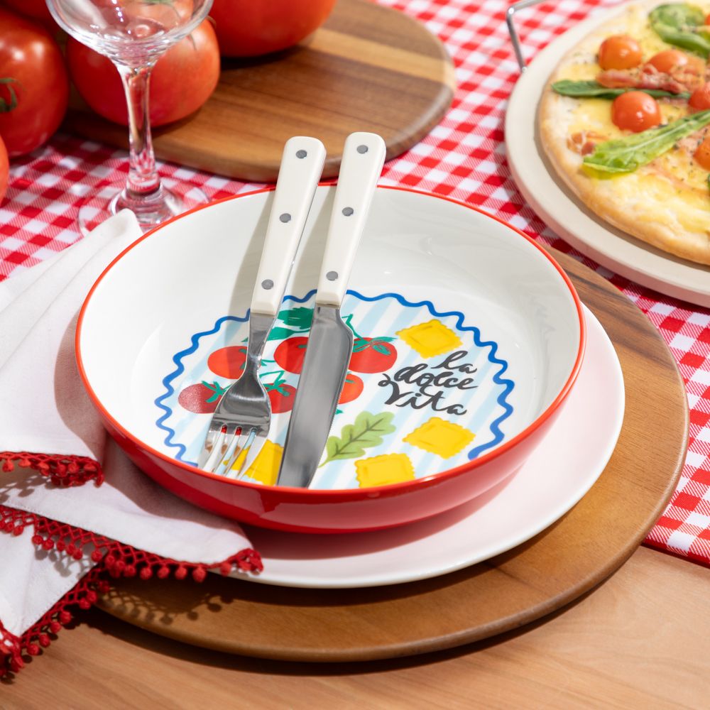 Plato de pasta con diseño 1300 ml