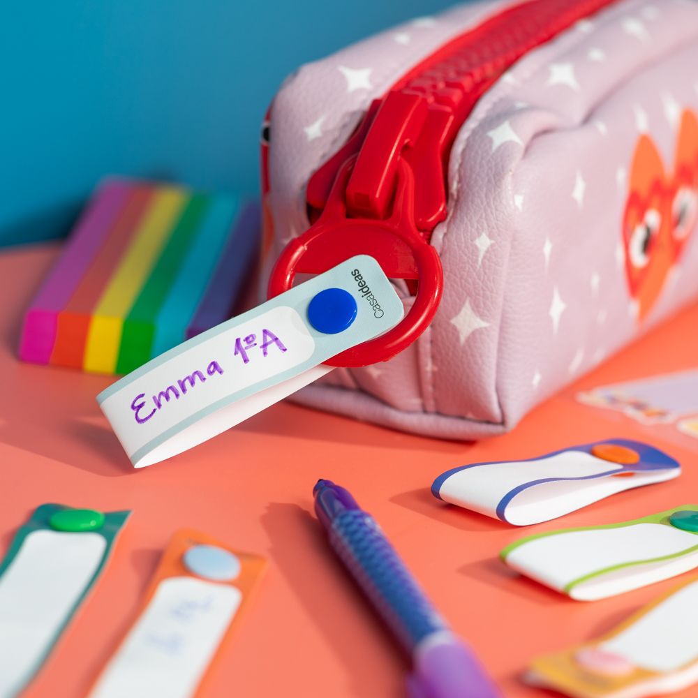 Set 6 Marcadores de mochila escolar