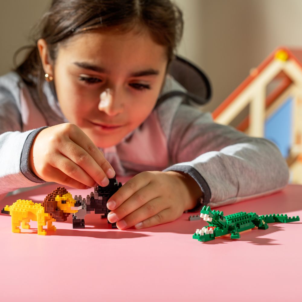 Mini bloques nivel 1 - Animales salvajes