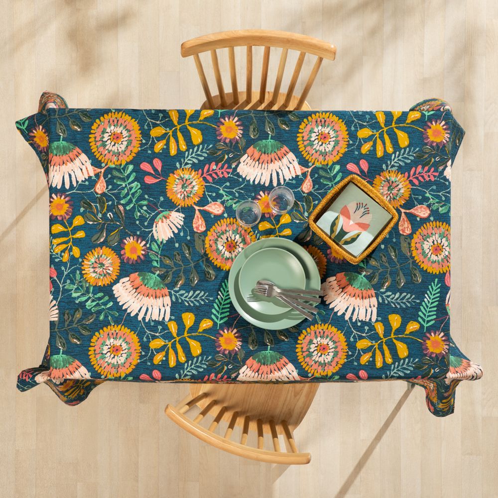 Mantel estampado 150x150 cm