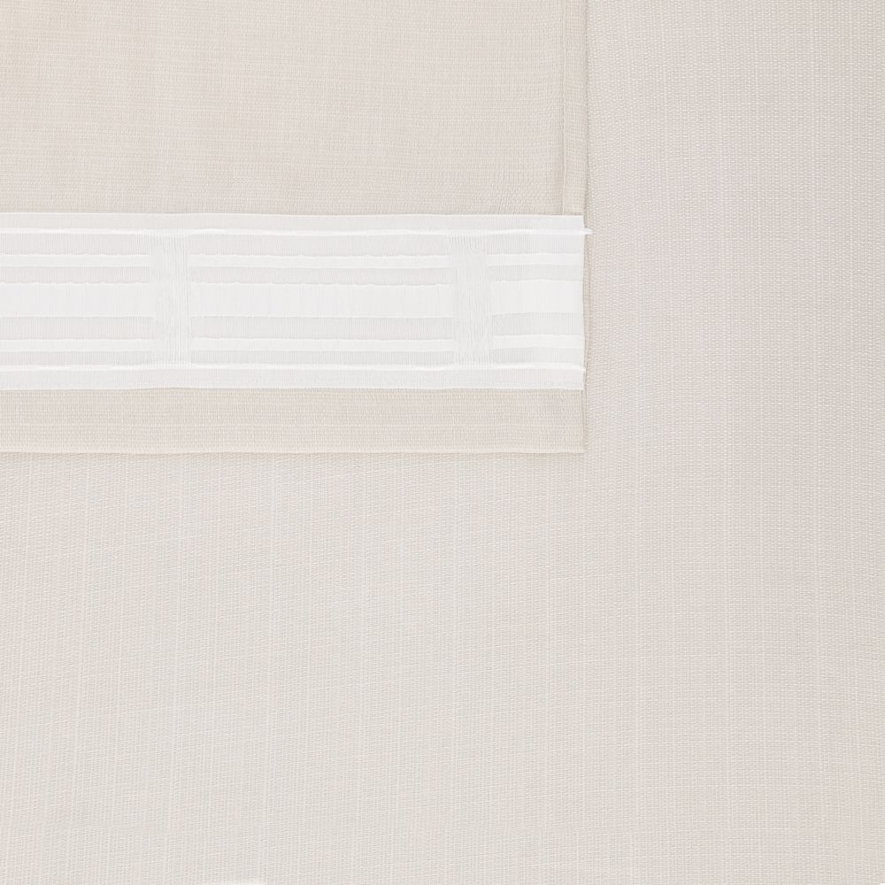 Set 2 Cortinas Texturadas con Presillas 140x240 cm
