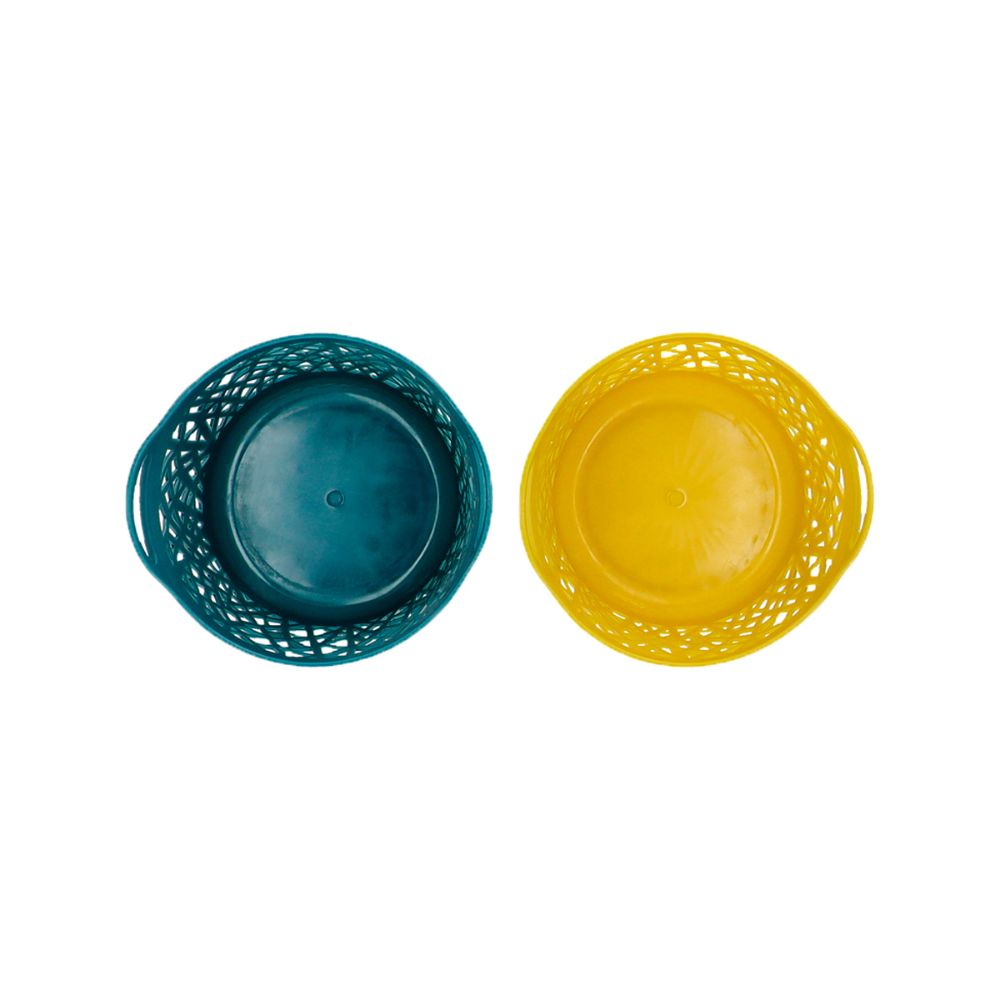 Set 2 Mini Canastas 11x10.5x11 cm