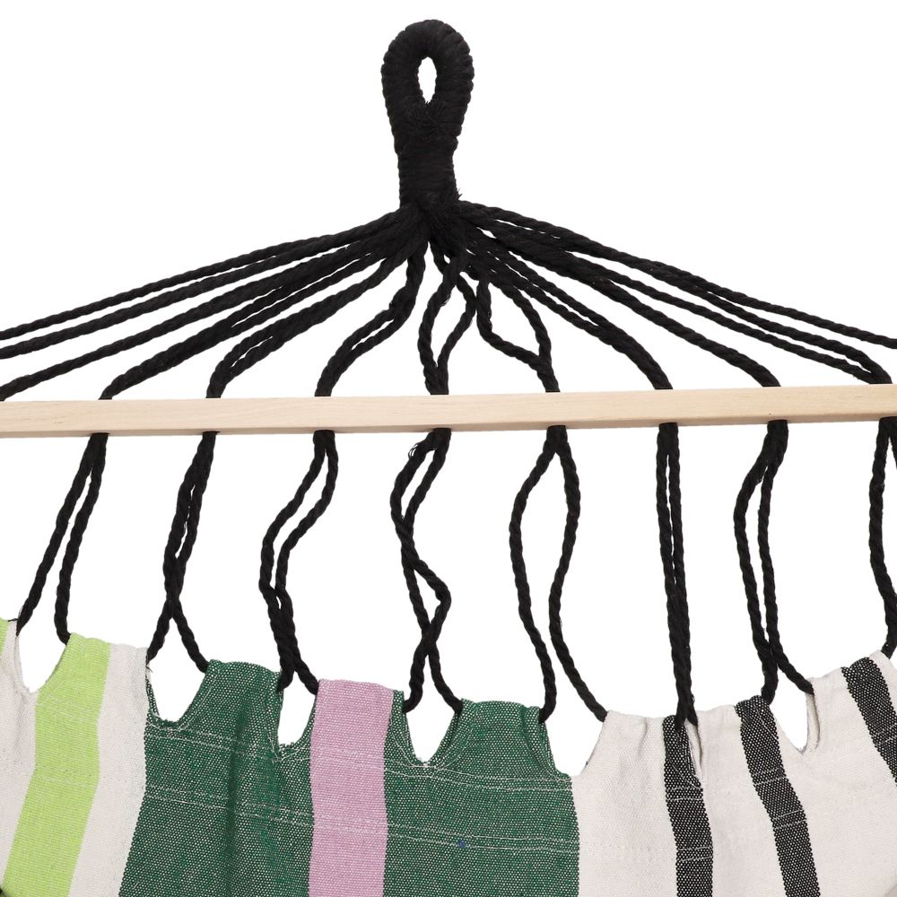 Hamaca con flecos 100x200 cm