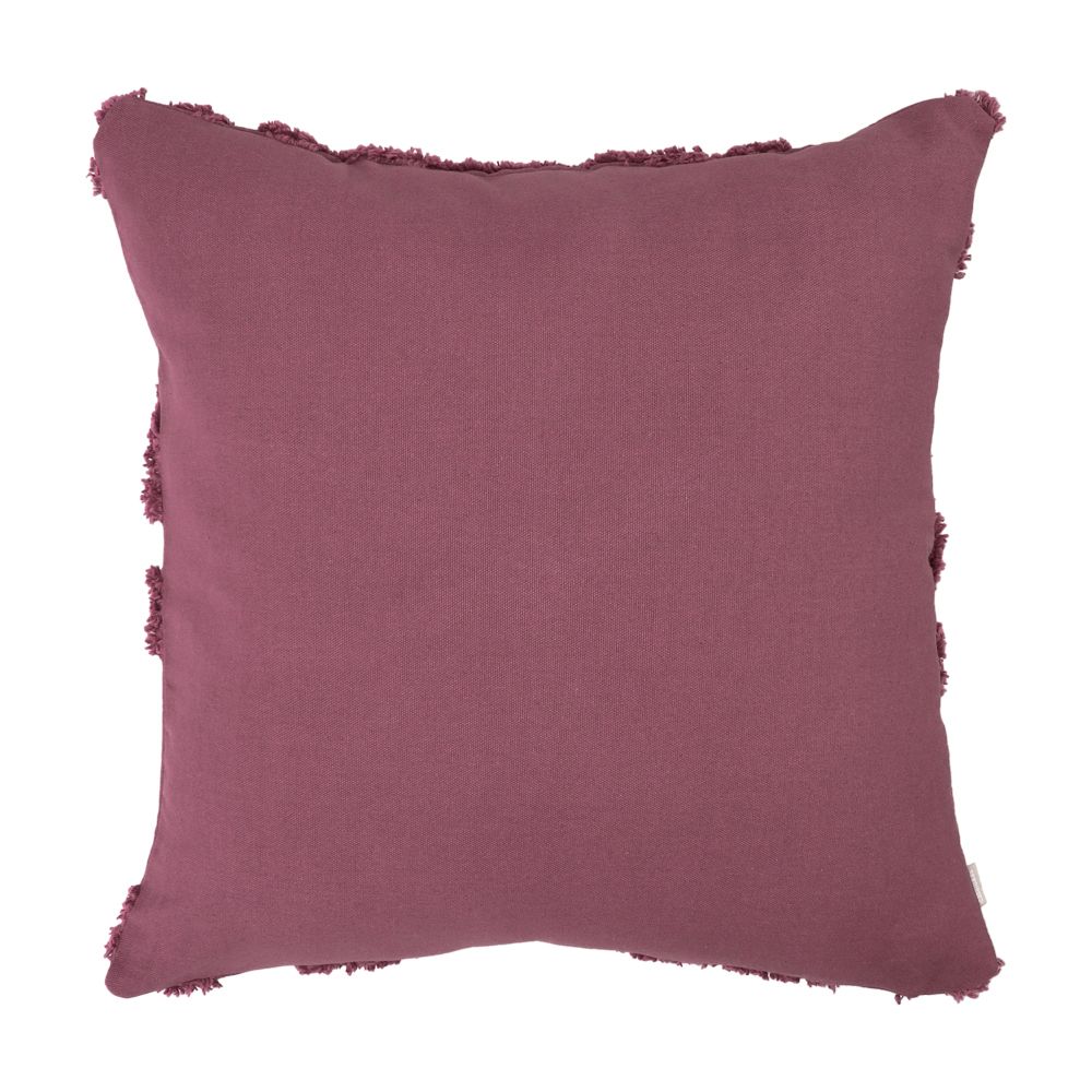 Funda de cojín algodón con textura 45x45 cm