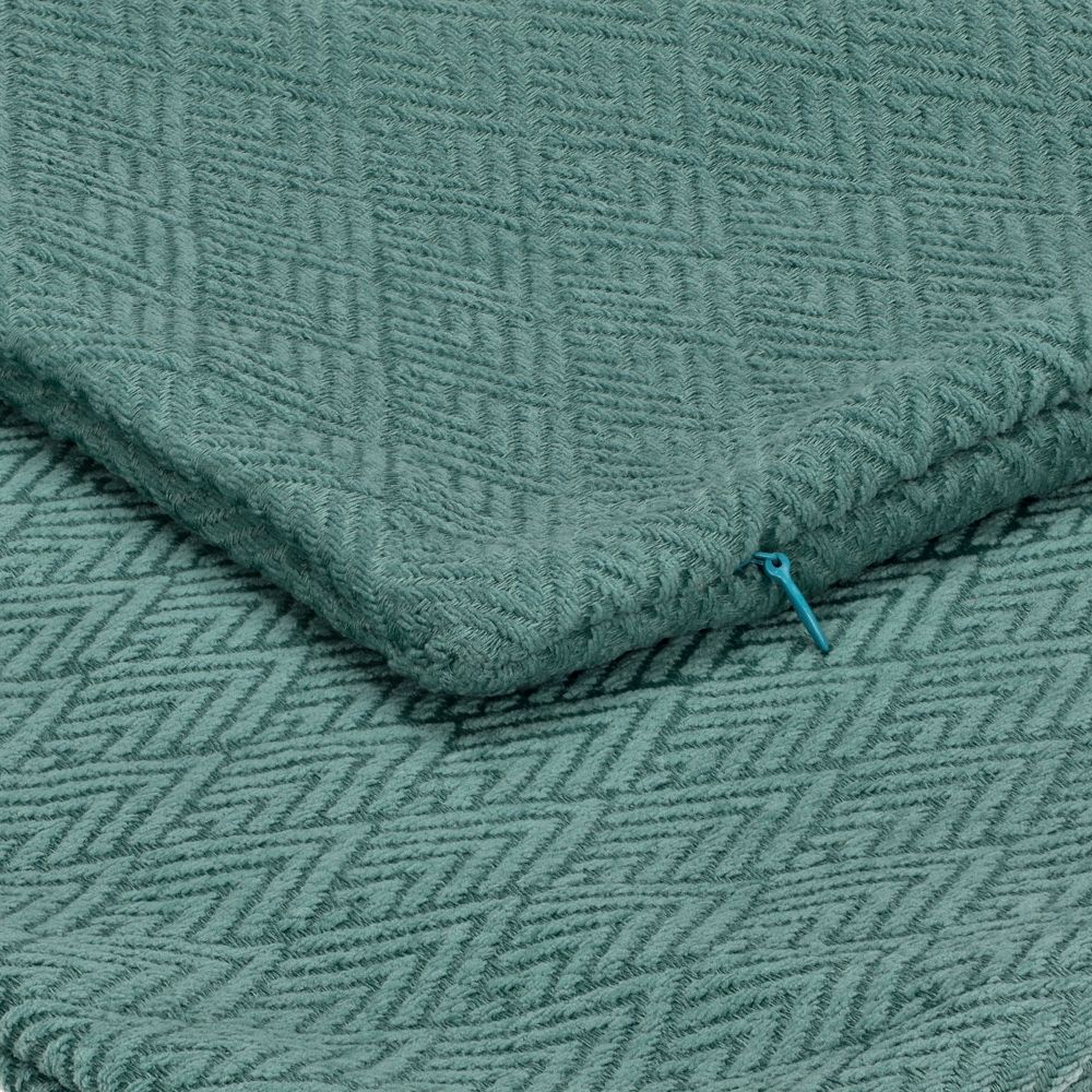 Funda de cojín poliéster chenille 45x45 cm