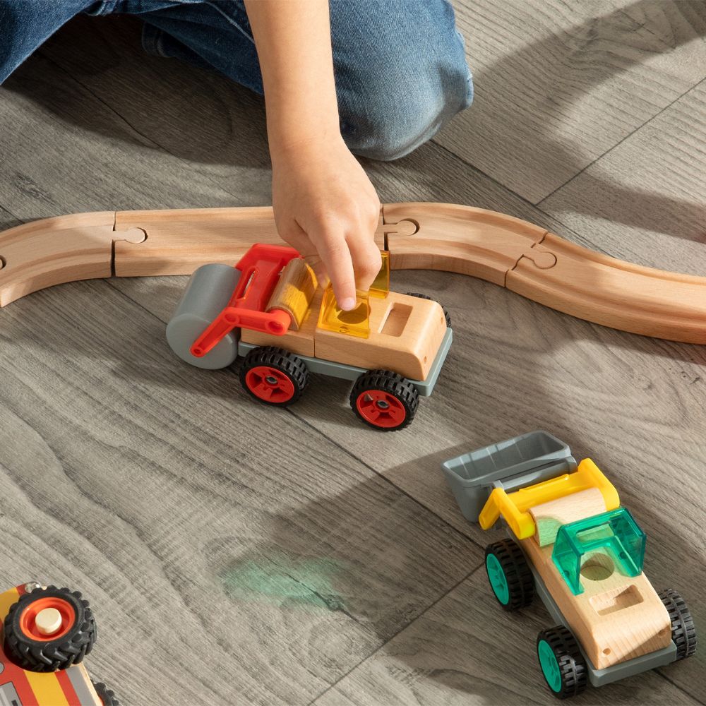 Camión Construcción Aplanadora Ensamblable S