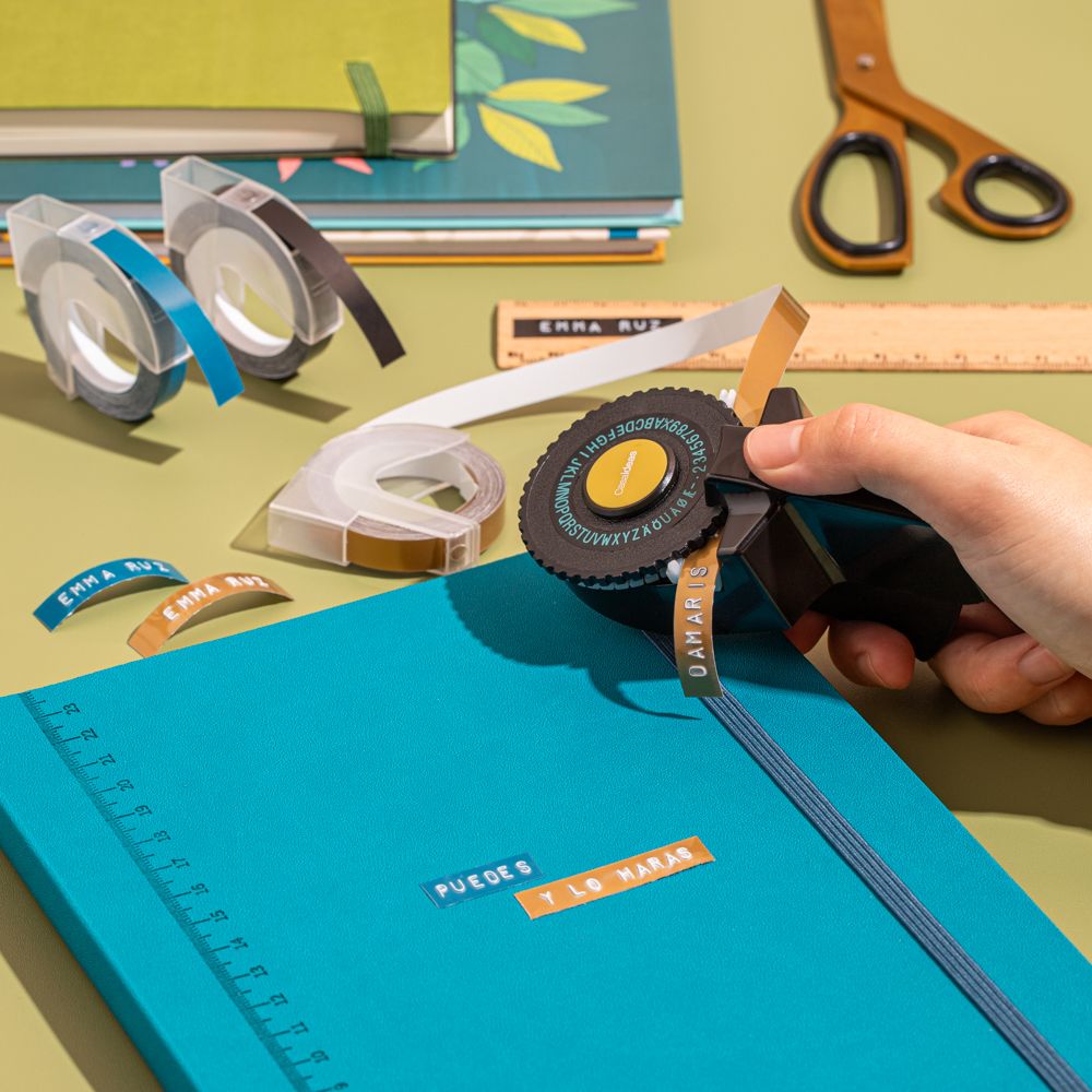 Set de cintas de repuesto para rotuladora
