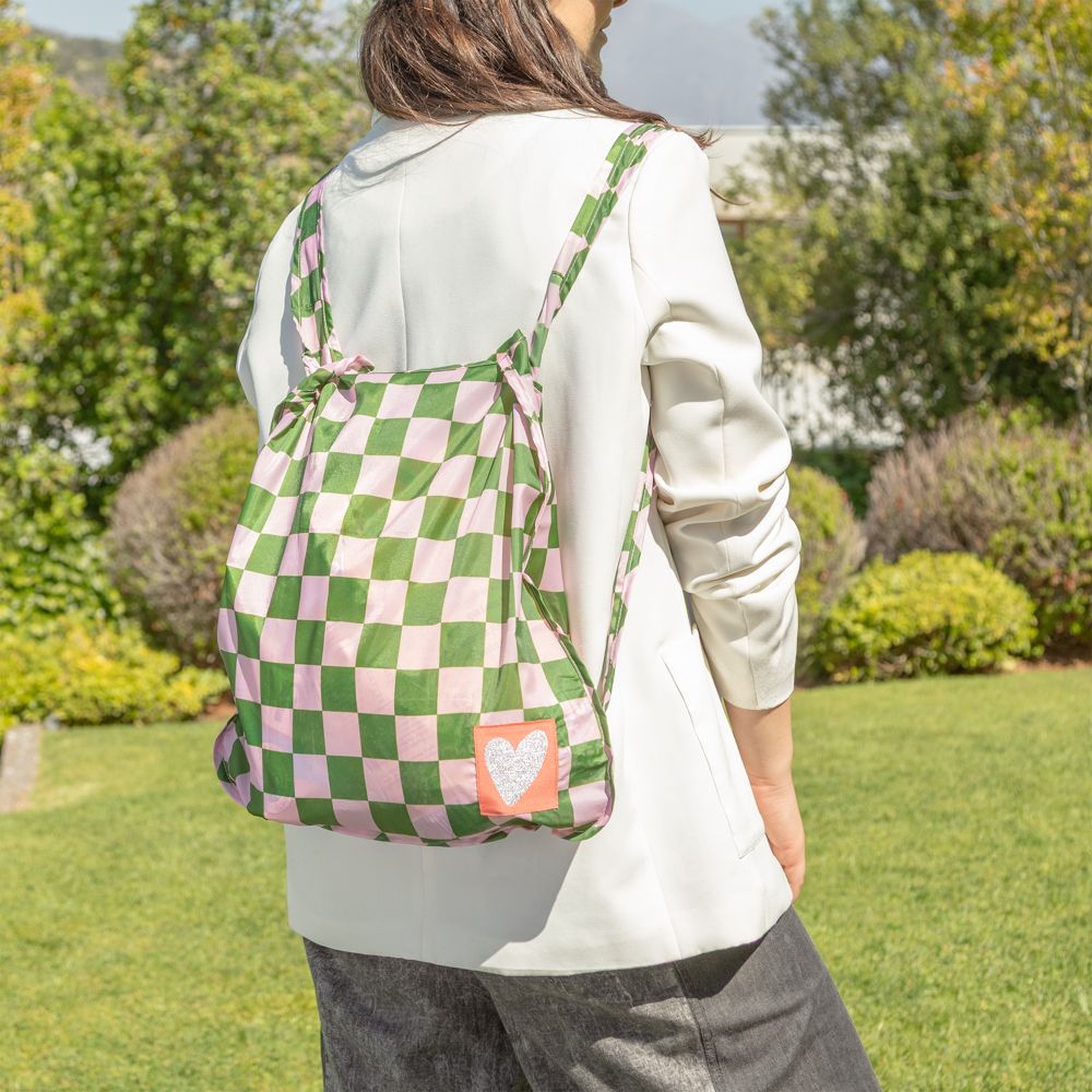 Bolso y mochila plegable 2 en 1