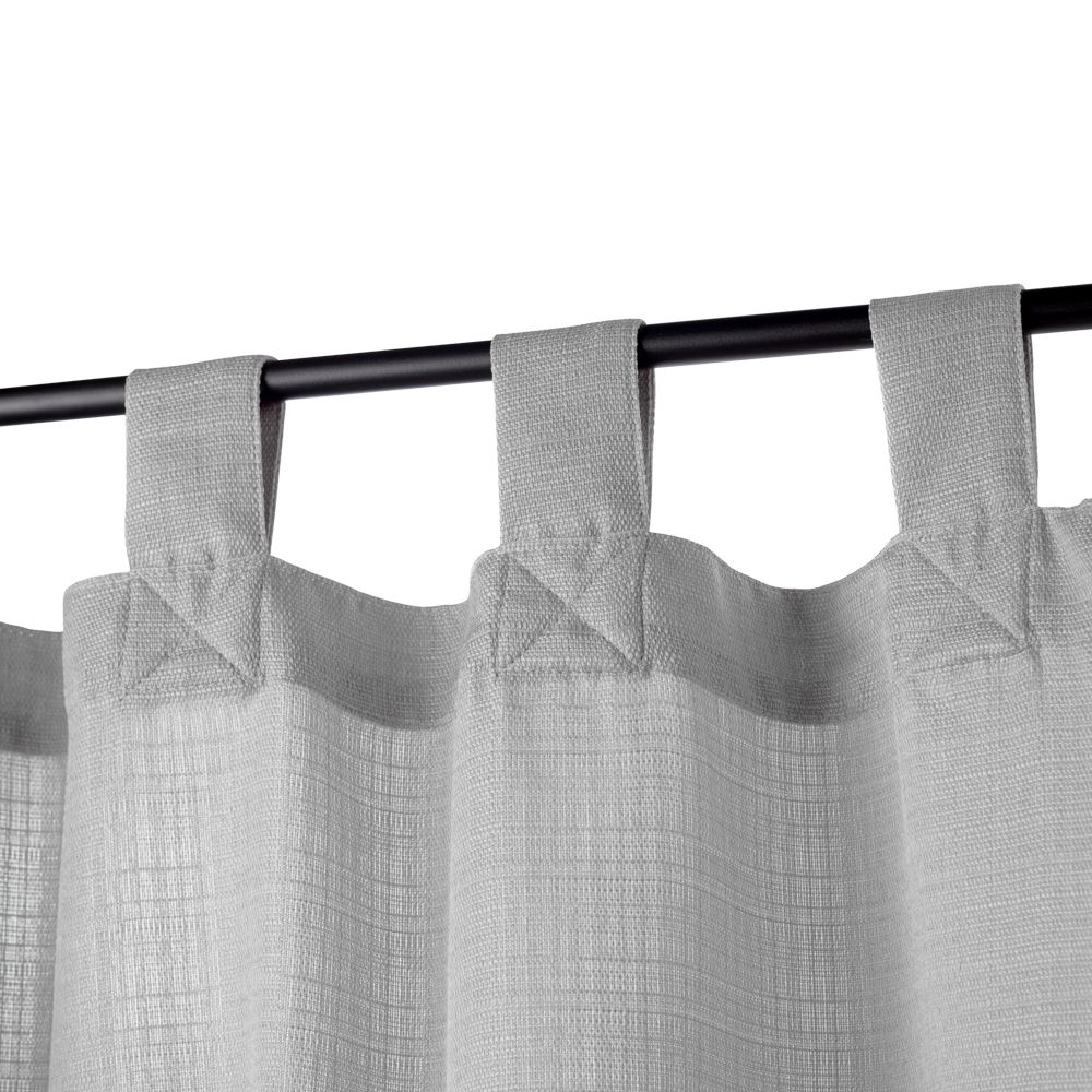 Set 2 Cortinas Texturadas con Presillas 140x240 cm