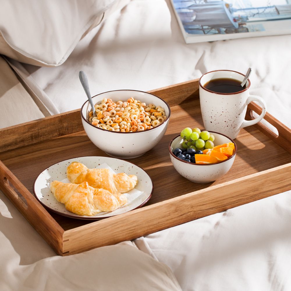 Bandeja Madera de acacia 35x5x50 cm