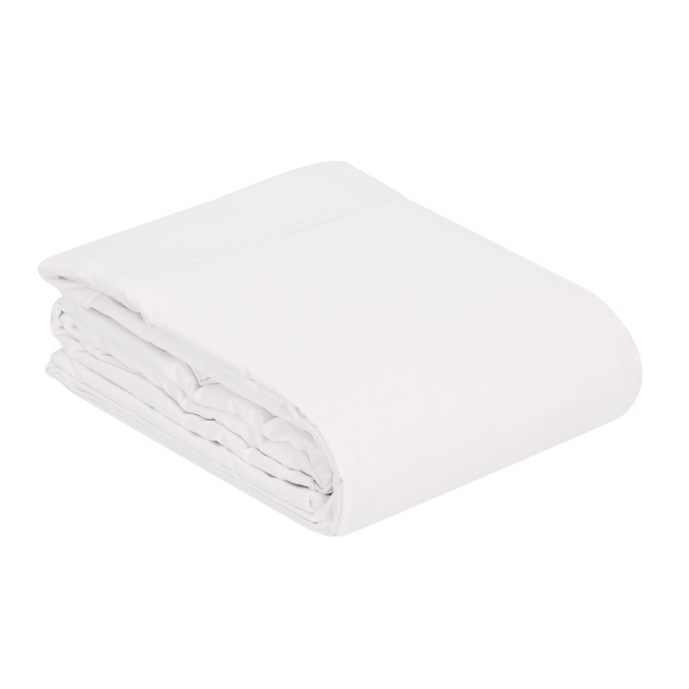 Set de sábanas algodón-poliéster liso 144 hilos Queen