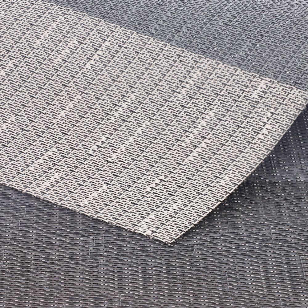 Individual de plástico tejido 45x30 cm