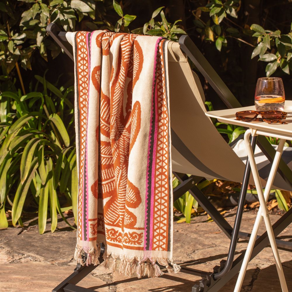 Toalla textura jacquard 80x170 cm