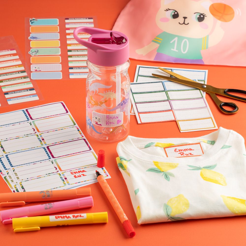 Set adhesivos multiuso escolar