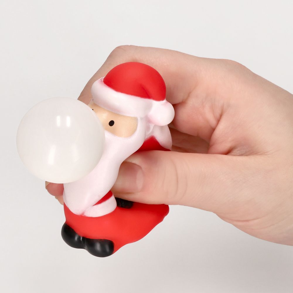 Figura apretable navideña