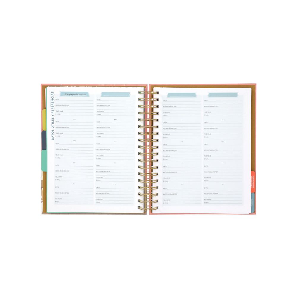 Planificador para La Casa 20x2.5x24. 5 cm