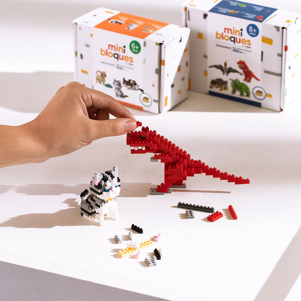 Minibloques plástico 14x4.5x11 cm