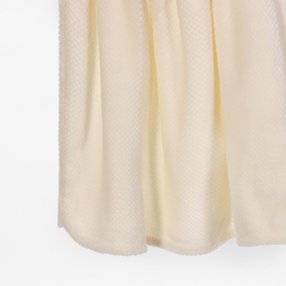 Frazada de polar coral con textura 125x150 cm