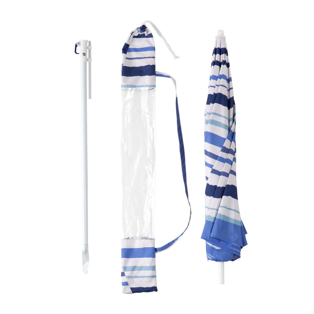 Sombrilla estampado con filtro UV diámetro 180 cm