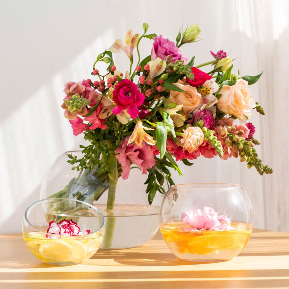 Pecera Esfera Vidrio 13x16.5 cm