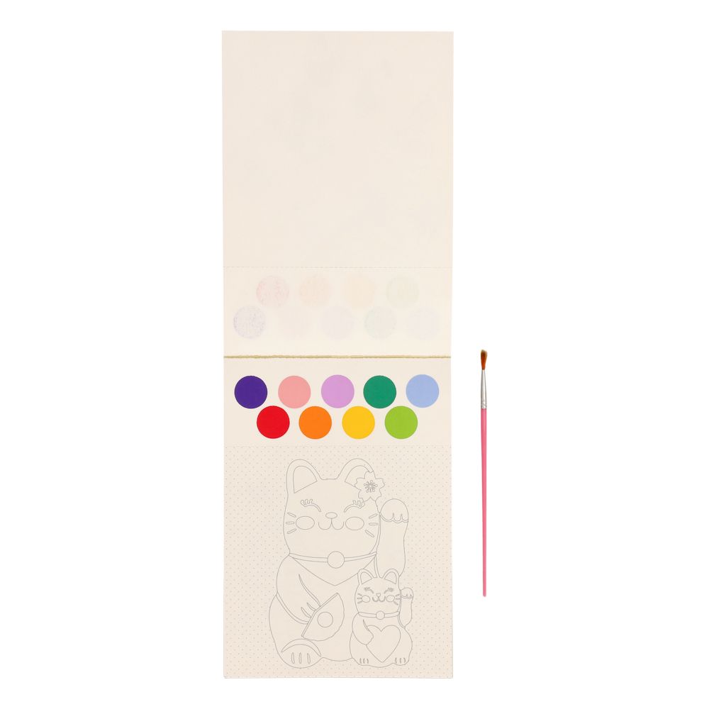 Block para colorear con acuarelas