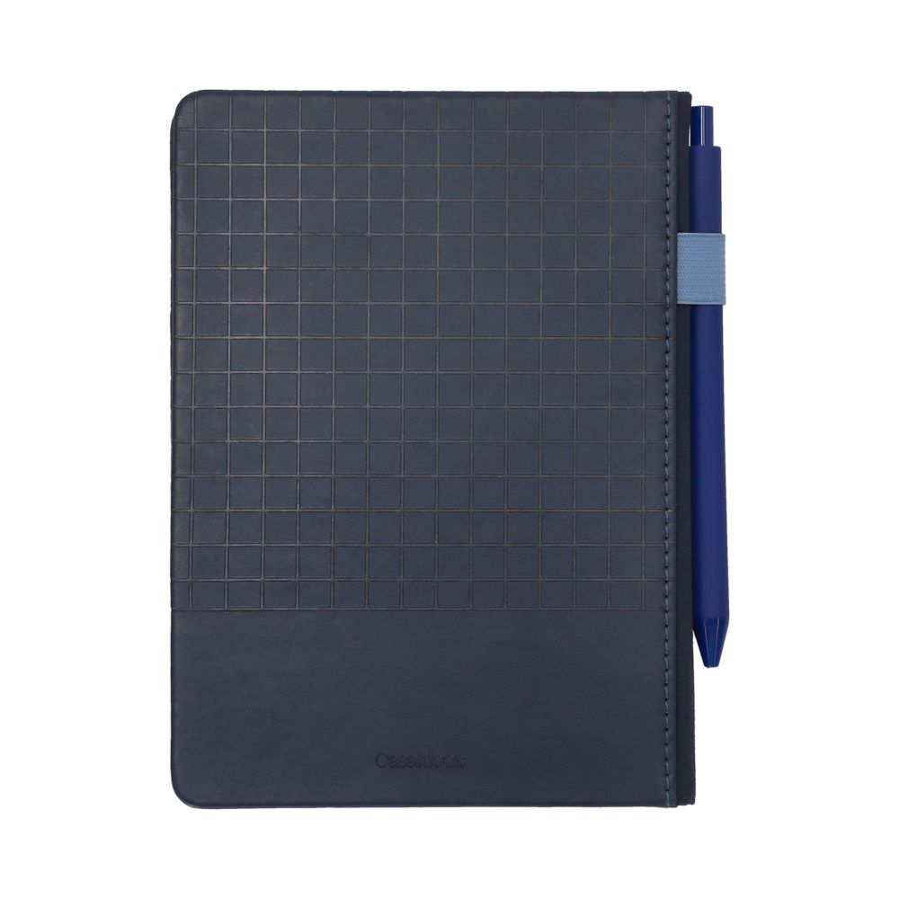 Libreta grande con lápiz 96 hojas con cuadros