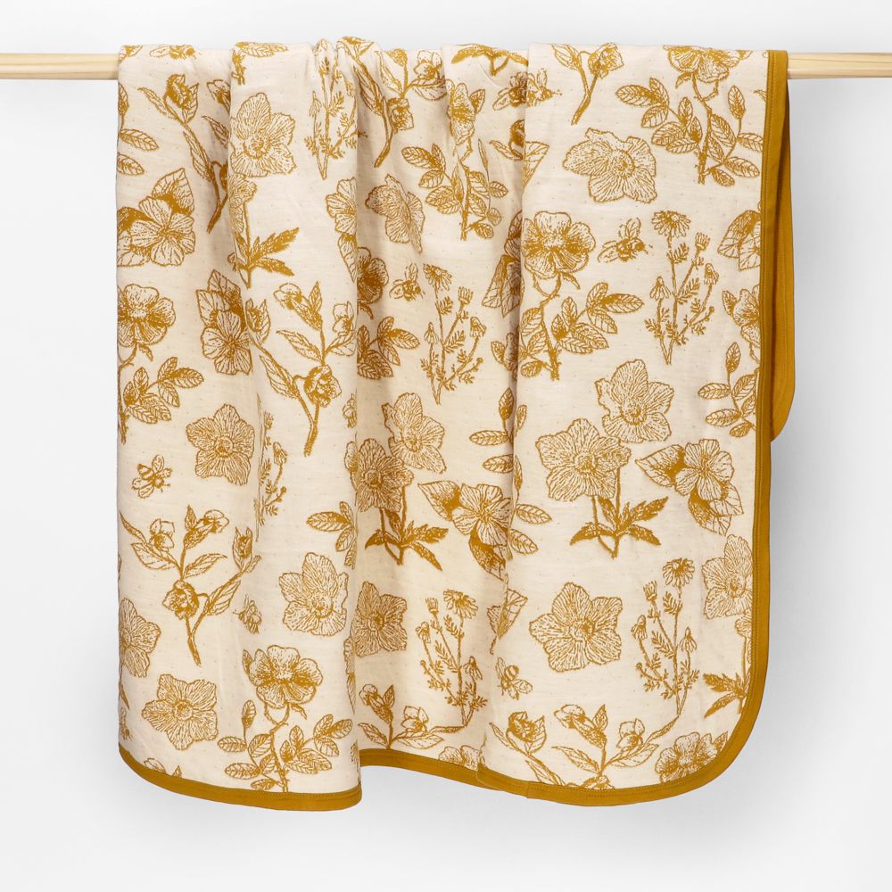 Frazada tejido punto jacquard 125x150 cm